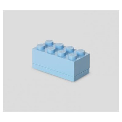 Lego Minibox (light blue) 8er - Room Copenhagen