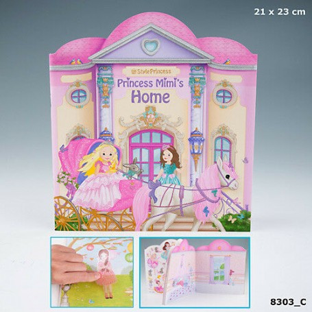 Princess Mimi´s Home *Malbuch mit Stickern* - Depesche